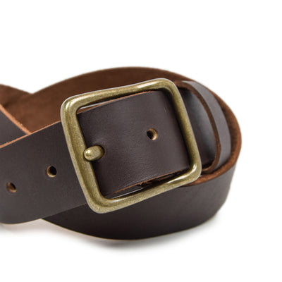 Red Wing Pioneer Leather Belt Amber buckle