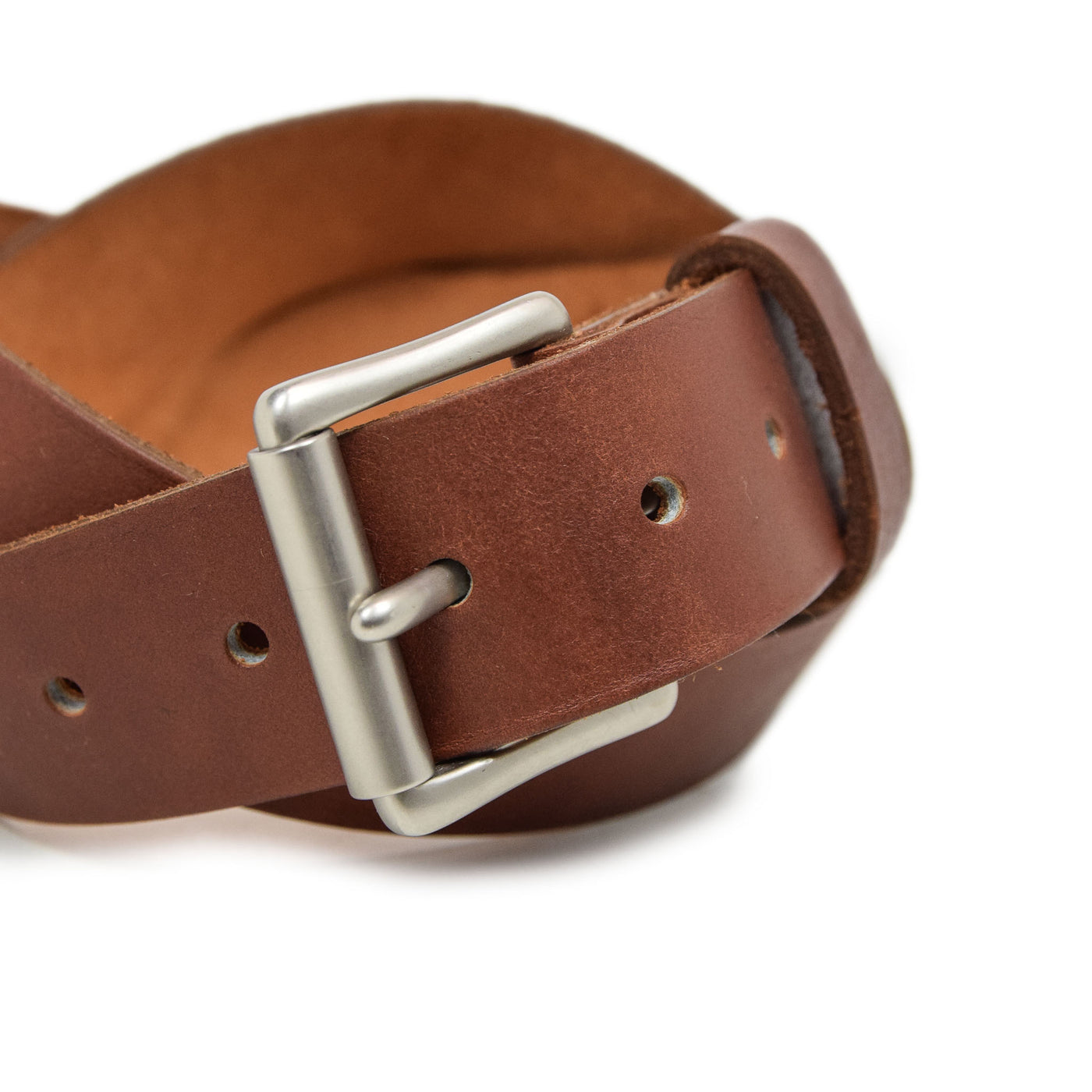 Red Wing Pioneer Leather Belt Oro Russett buckle