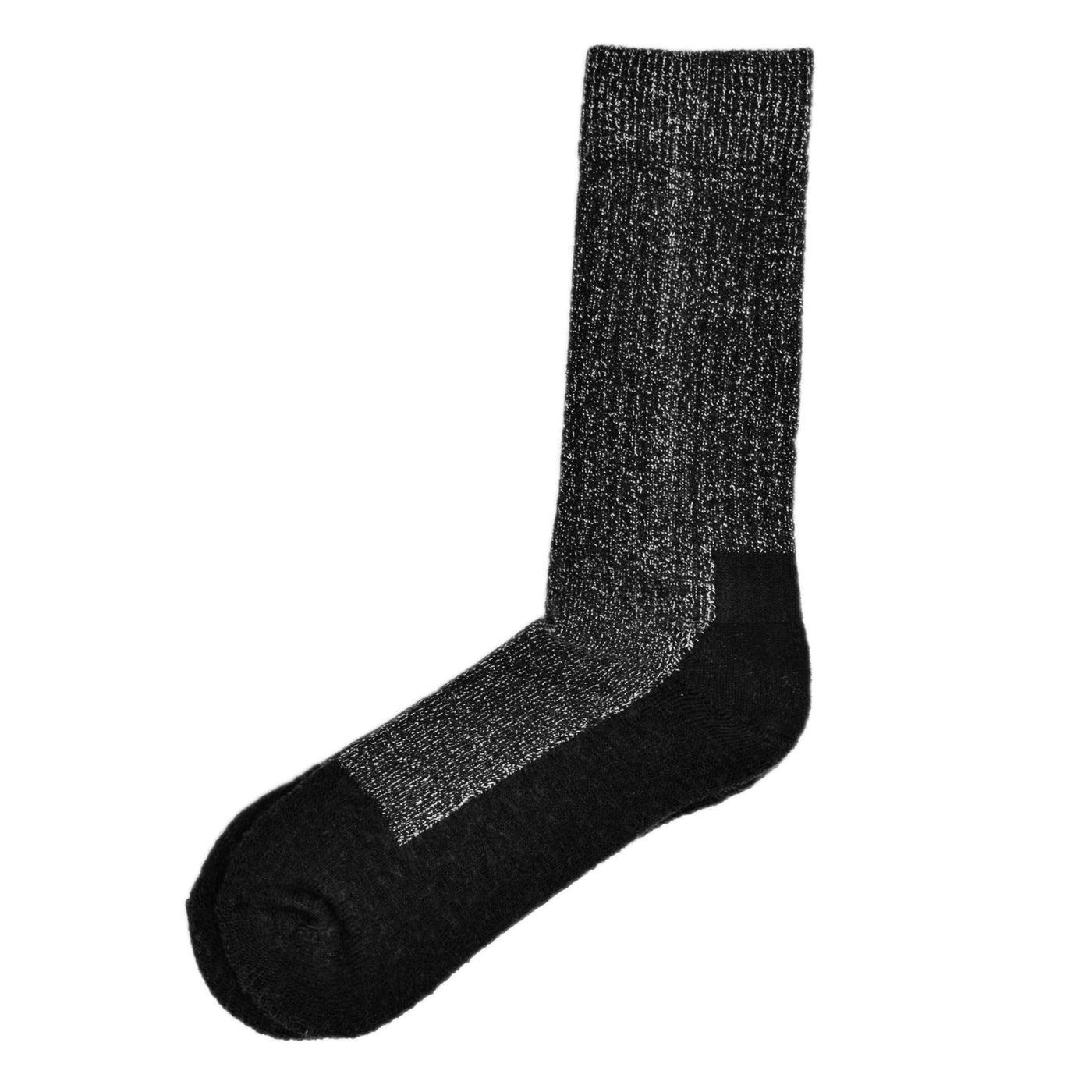 Red Wing Deep Toe Capped Wool Socks Black front