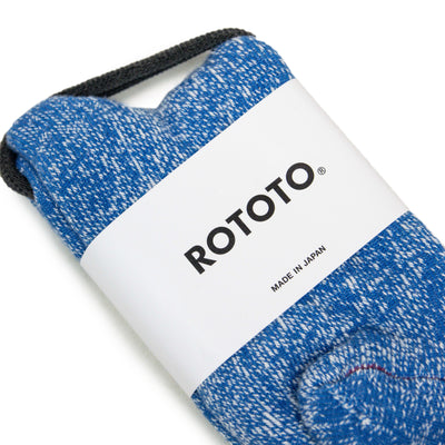 Rototo Double Faced Merino Socks Blue Made In Japan PACKAGING 