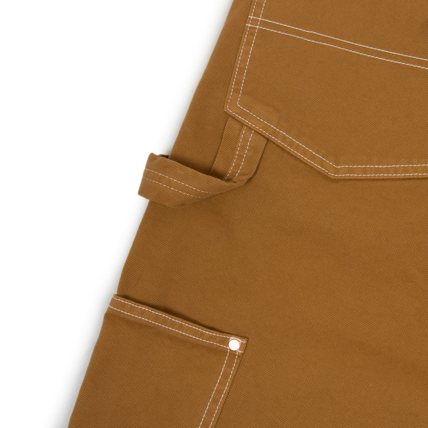 Stan Ray Duck Canvas Double Knee Construction Pant Tan BACK DETAIL