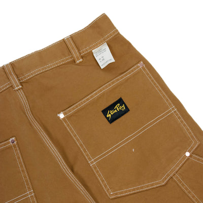 Stan Ray Duck Canvas Double Knee Construction Pant Tan BACK POCKET
