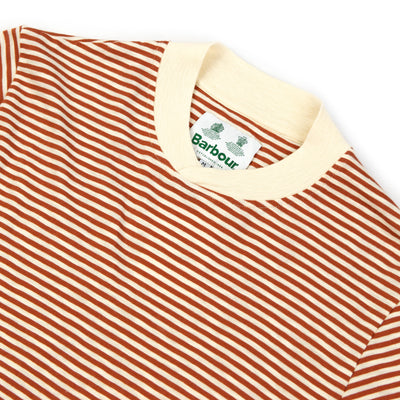Barbour White Label Briggs Tee Rust Tag