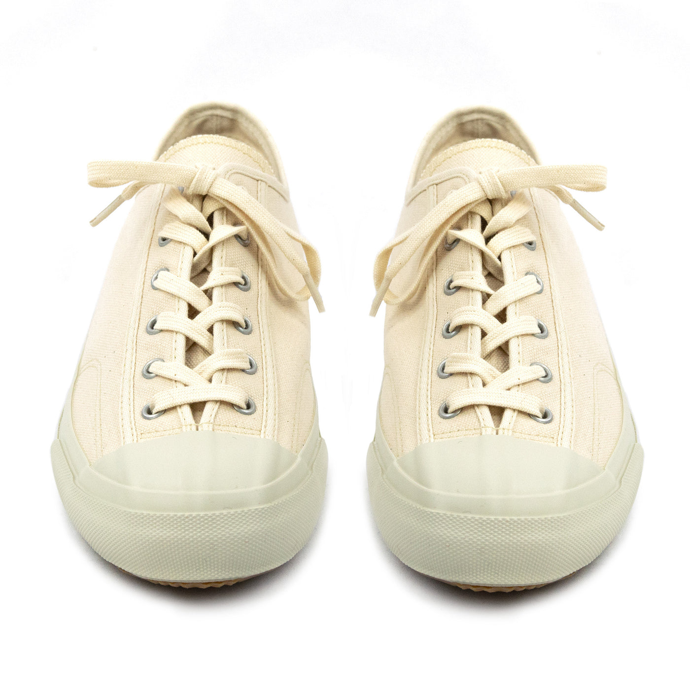 Moonstar Vulcanised Gym Classic White Shoe Made In Japan FRONT