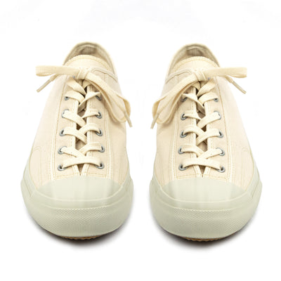 Moonstar Vulcanised Gym Classic White Shoe Made In Japan FRONT