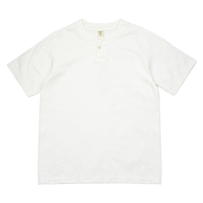 Jackman Henley Neck T-Shirt White Front