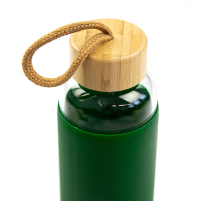 Barbour Glass Bottle Green Lid