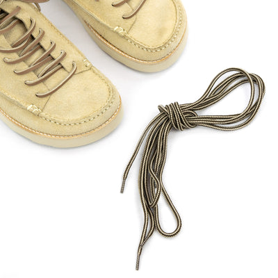 Yogi Fairfield Suede Lace Up Boot On Eva Sand Brown Laces